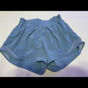 Lululemon shorts 4" inseam (blue cast)